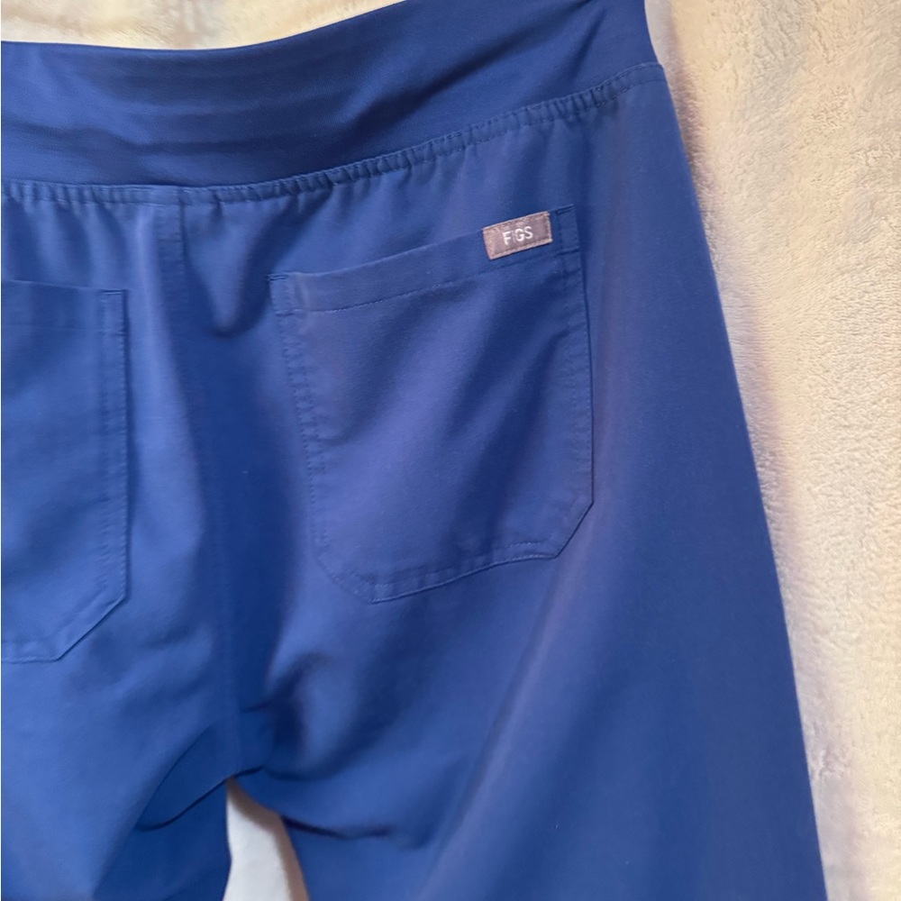 Figs Royal blue Fig Scrub Pants with Pocket